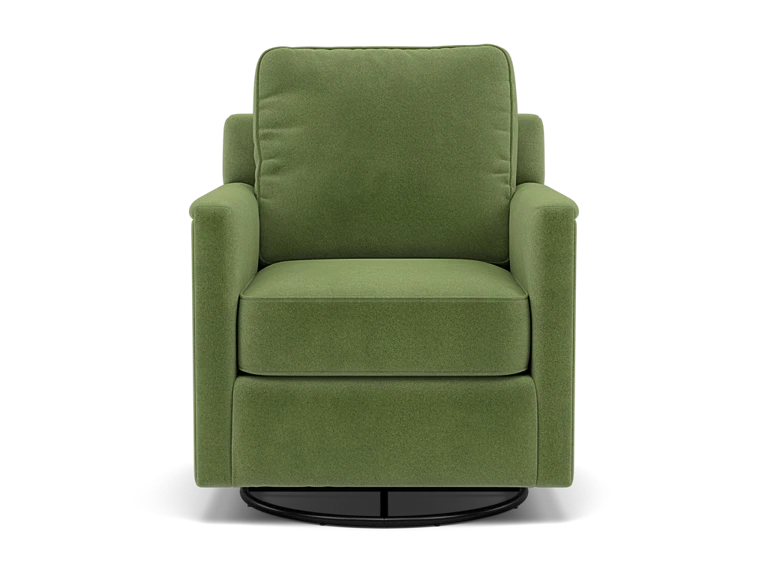 Fawn Swivel Glider Accent Chair